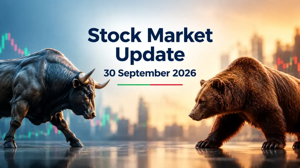 Stock Market Update 30 September 2026: Sensex Gains Over 300 Pts; Nifty 50 Above 22,750 