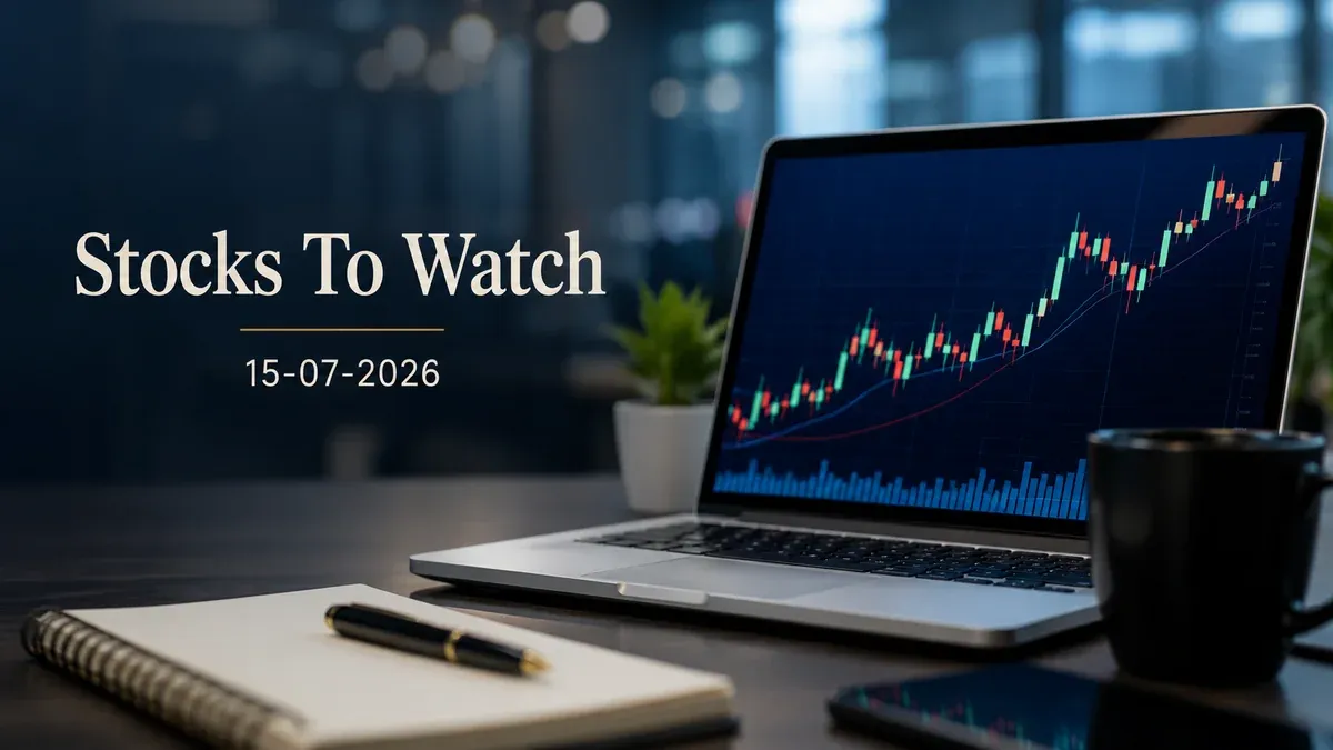 Stocks to Watch for July 15: NBCC (India), Tata Elxsi, Anand Rathi and More