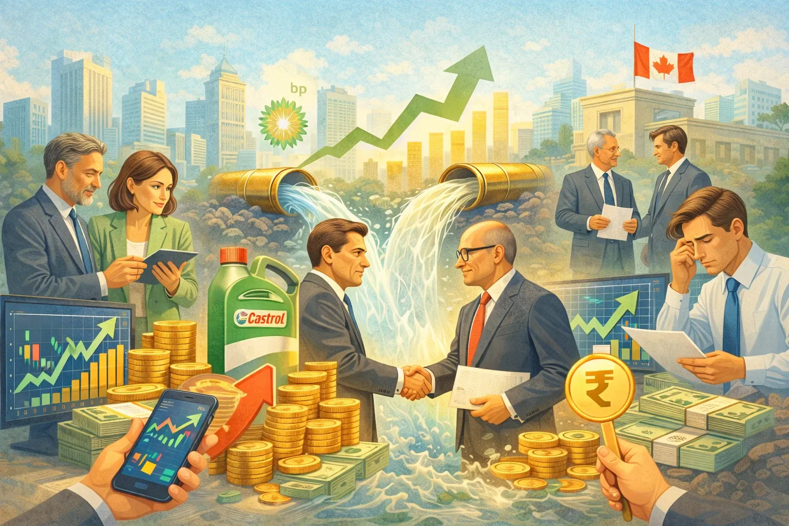 Stonepeak, CPPIB Look to Buy Castrol India Shares at Premium Following BP Deal Stonepeak, CPPIB Look to Buy Castrol India Shares at Premium Following BP Deal