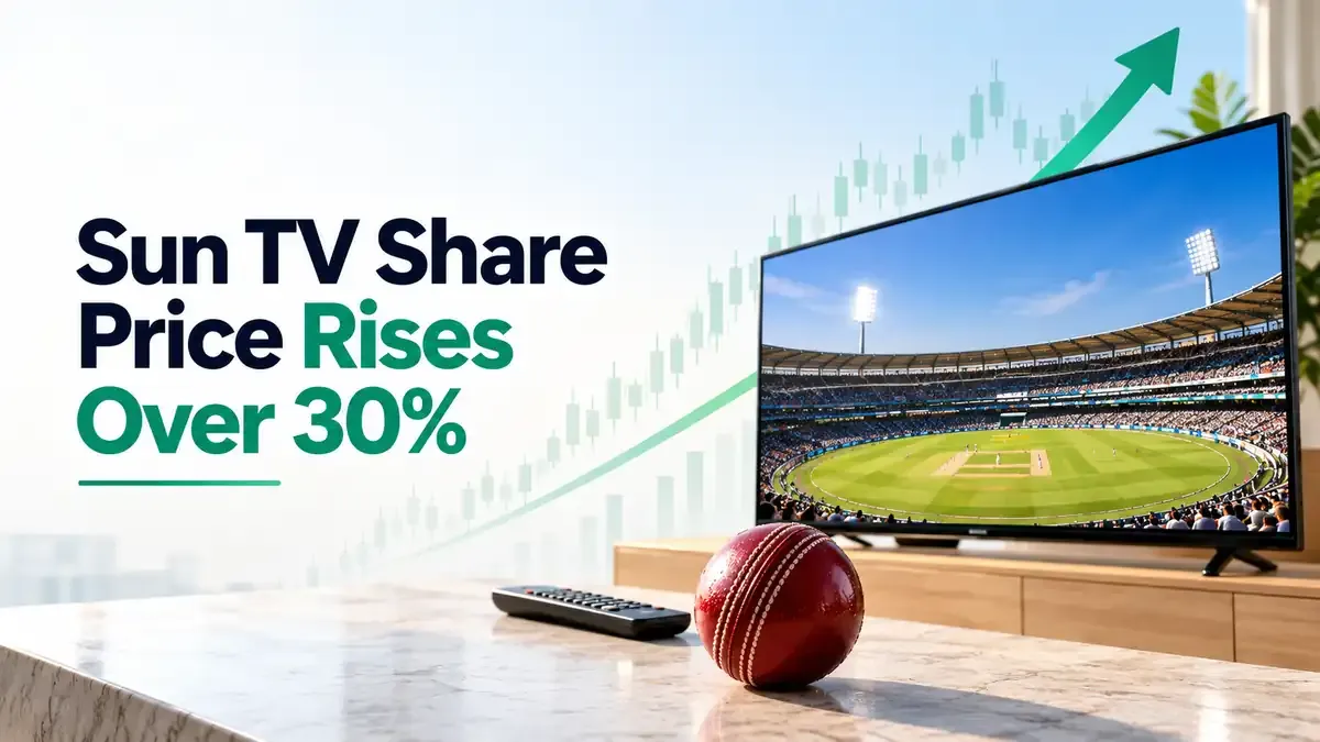 Sun TV Share Price Rises Over 30% In September