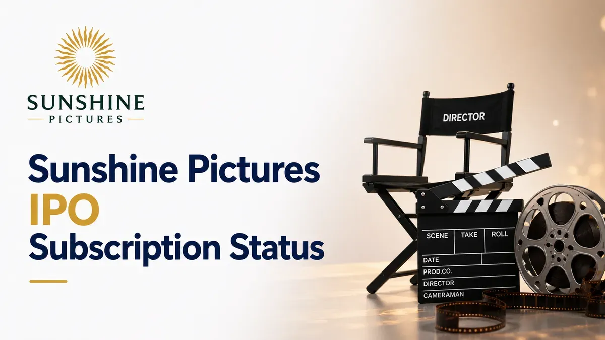 sunshine pictures ipo subscription status Sunshine Pictures IPO Subscribed Fully Within 90 Minutes On Day 1, Retail Demand Leads Charge
