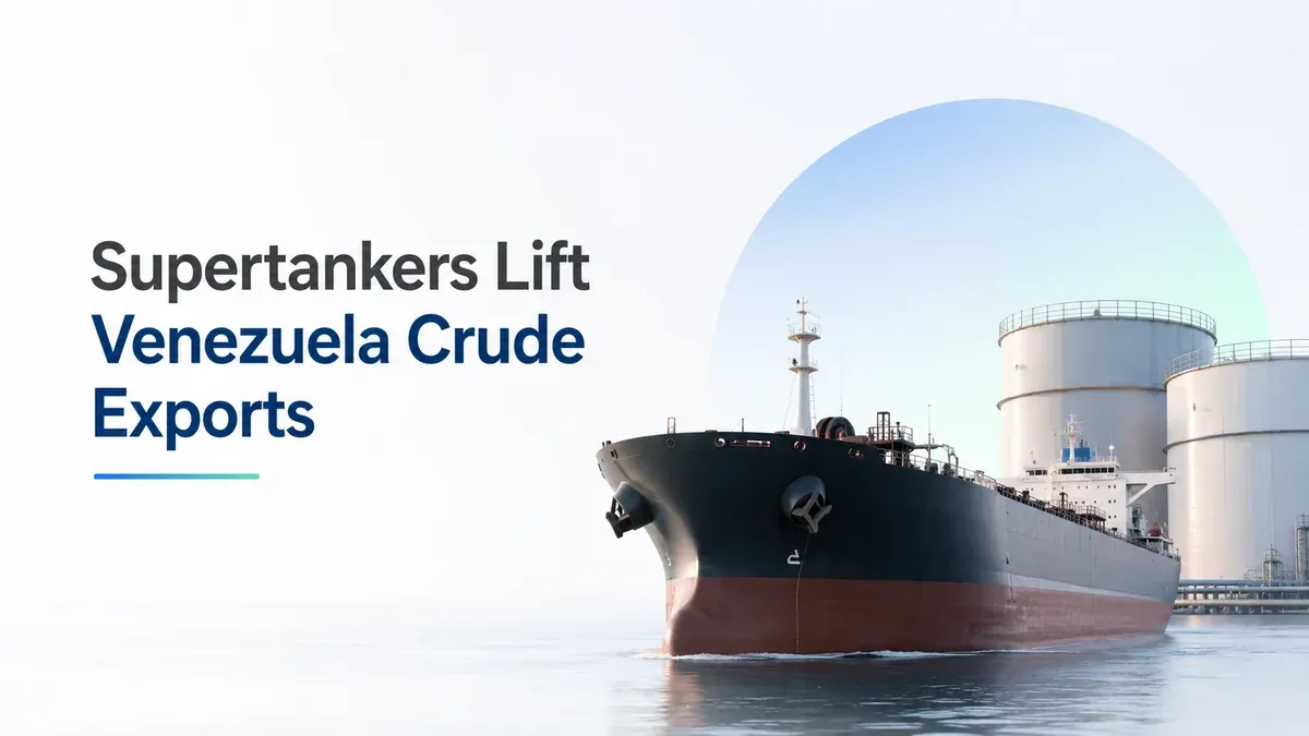 Supertankers Lift Venezuela Crude Exports