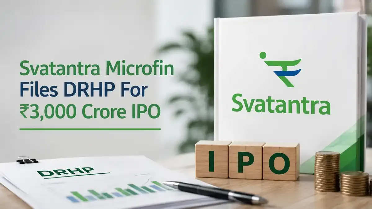 svatantra microfin ipo drhp 3000 crore ananya birla 2026 Ananya Birla-Backed Svatantra Microfin Files DRHP For ₹3,000 Crore IPO