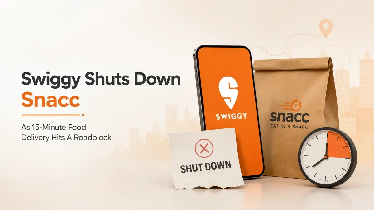 Swiggy Shuts Down Snacc As 15-Minute Food Delivery Hits A Roadblock