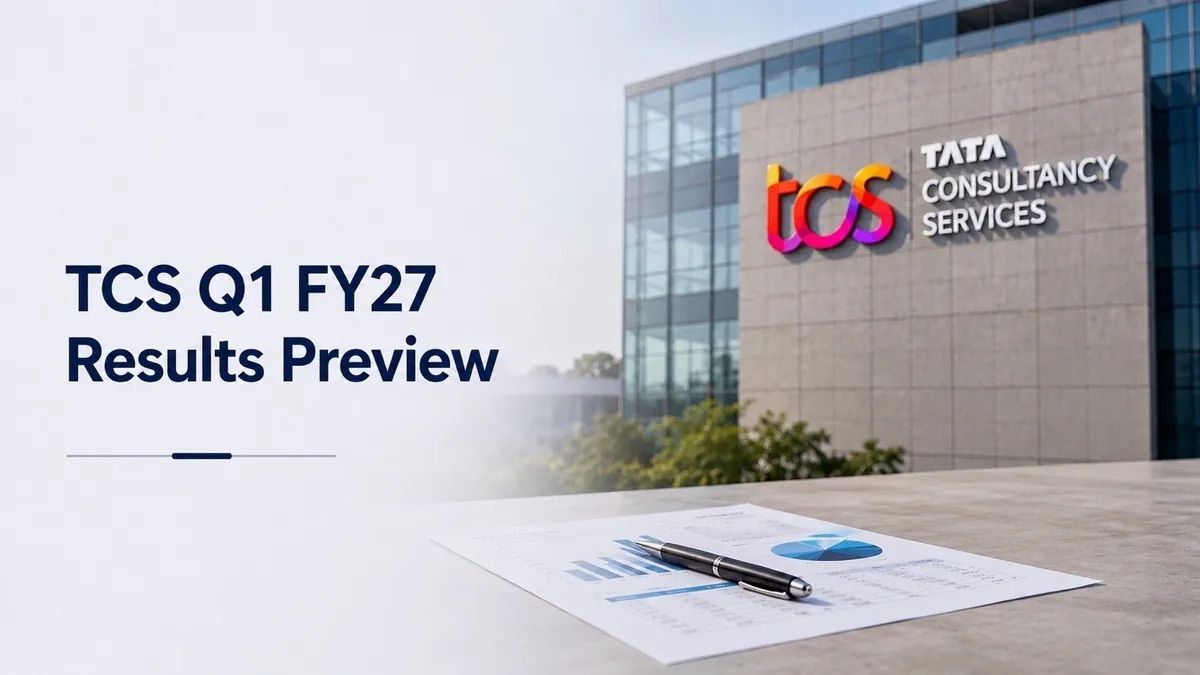 tcs q1 fy27 results july 9 dividend ai strategy deal wins preview TCS Q1 FY27 Results Preview: Dividend, Deal Wins, AI Strategy In Focus Ahead Of July 9 Earnings