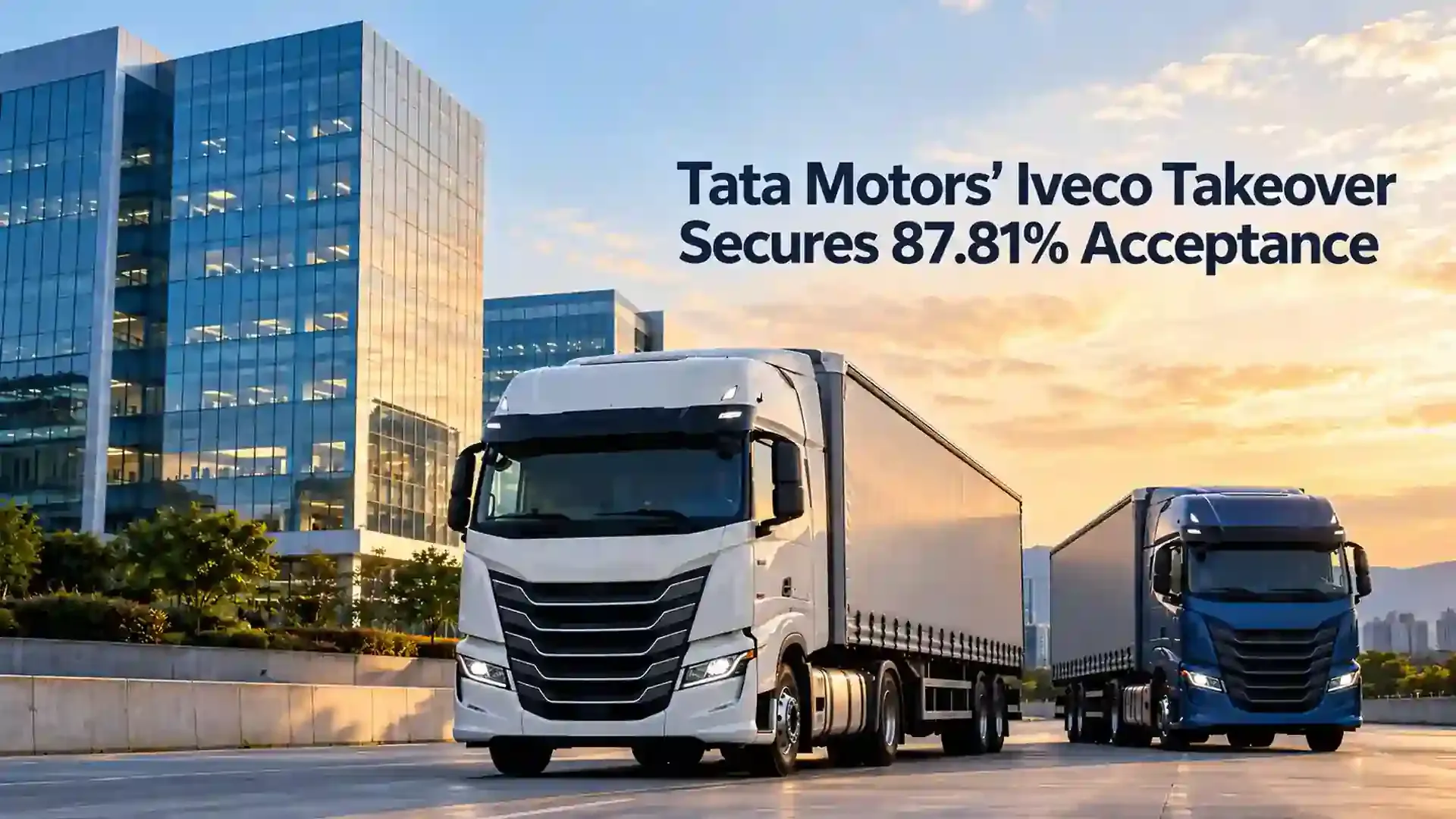 Tata Motors Moves Closer To Iveco Acquisition