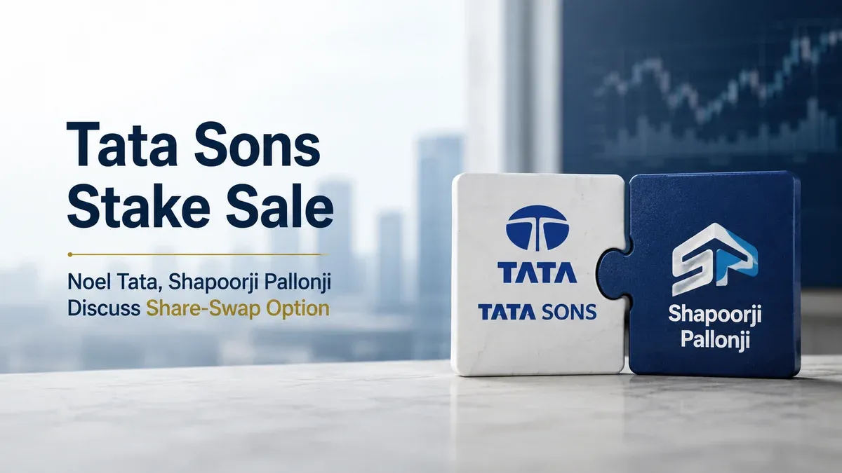 Tata Group, SP Group In Talks On Share Swap To Unlock Tata Sons Stake  