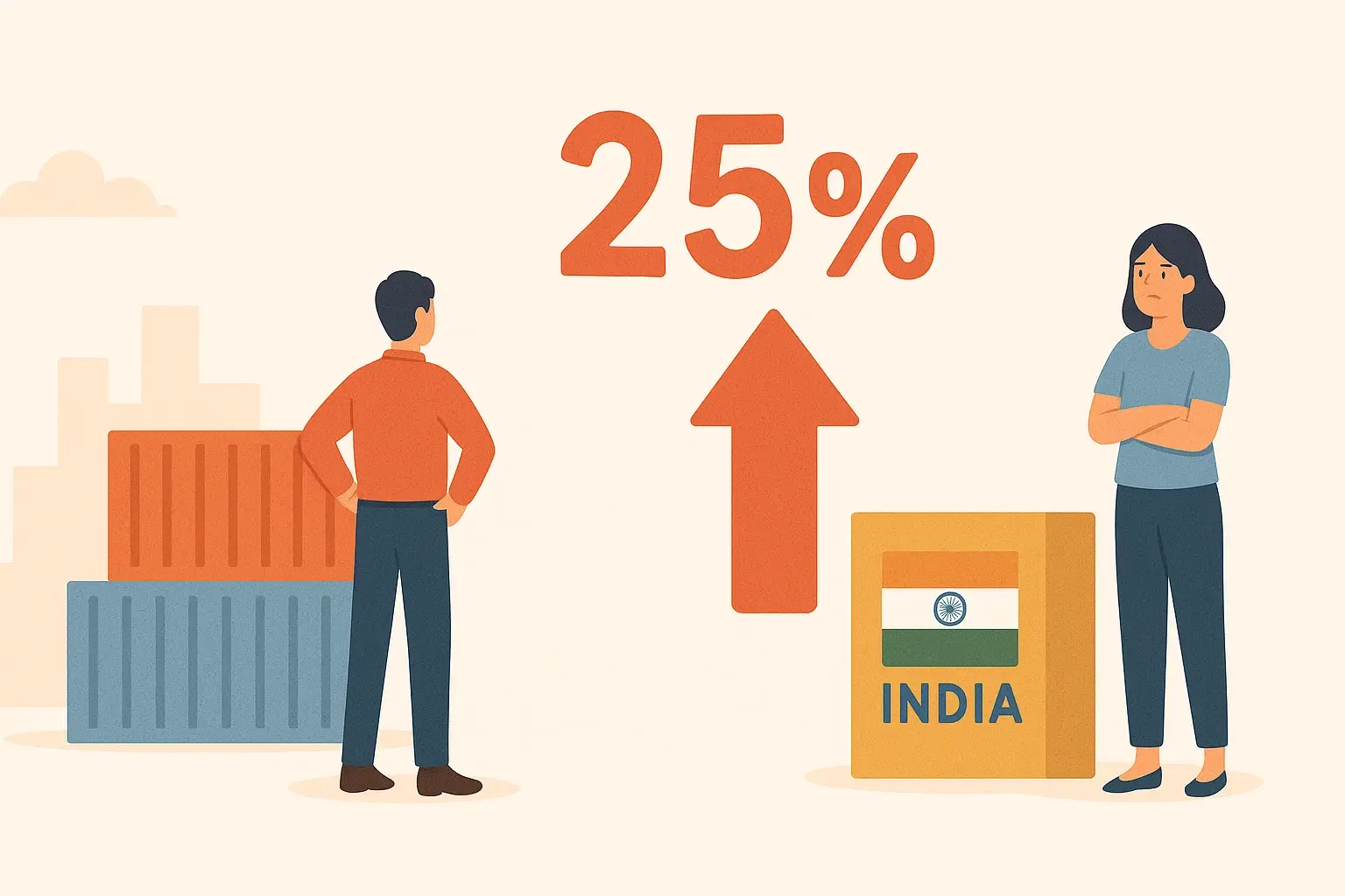 Trump Slaps 25% Tariff on Indian Imports: What It Means for Trade & Ties Trump Slaps 25% Tariff on Indian Imports: What It Means for Trade & Ties
