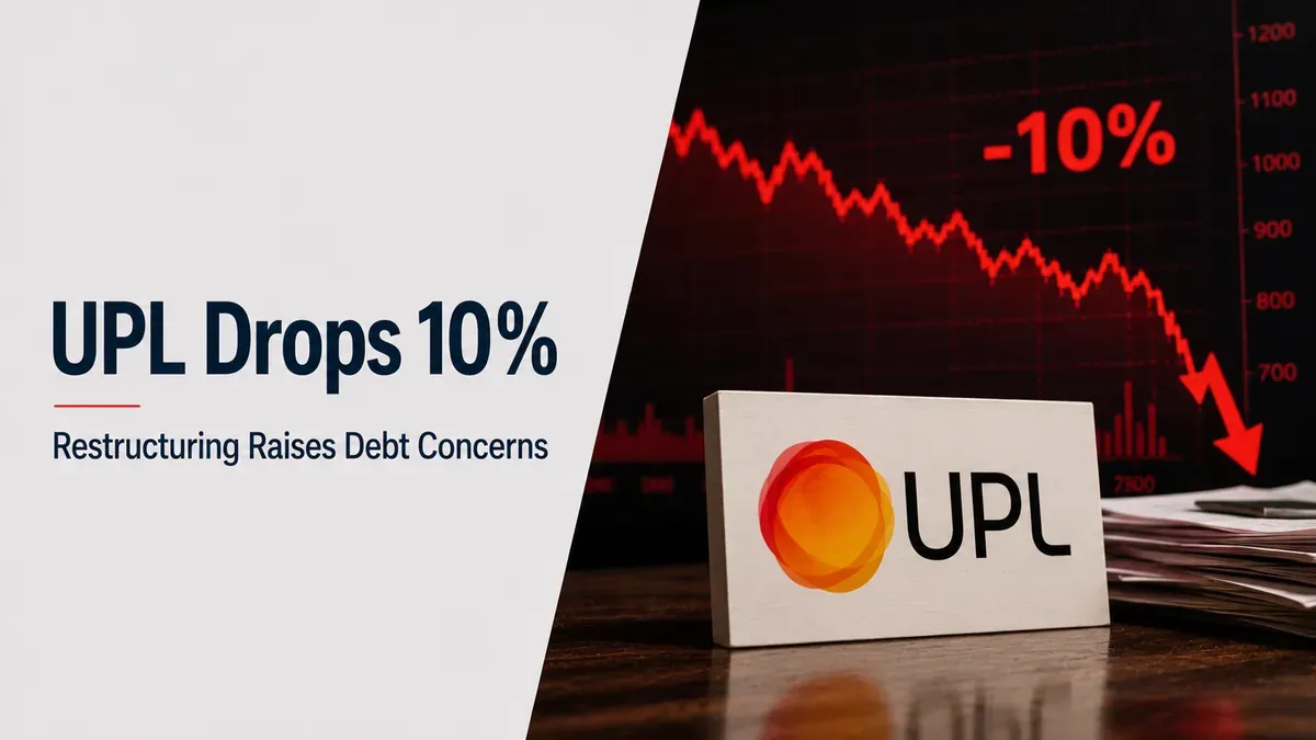 upl-drops-10-percent-as-restructuring-raises-debt-concerns-nuvama-cuts-rating upl-shares-fall-10-percent-restructuring-nuvama-hold
