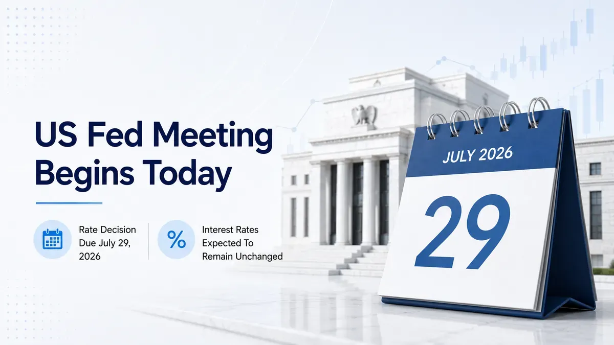 US Fed Meeting Begins Today: Rate Decision Due July 29; Interest Rates Expected To Remain Unchanged