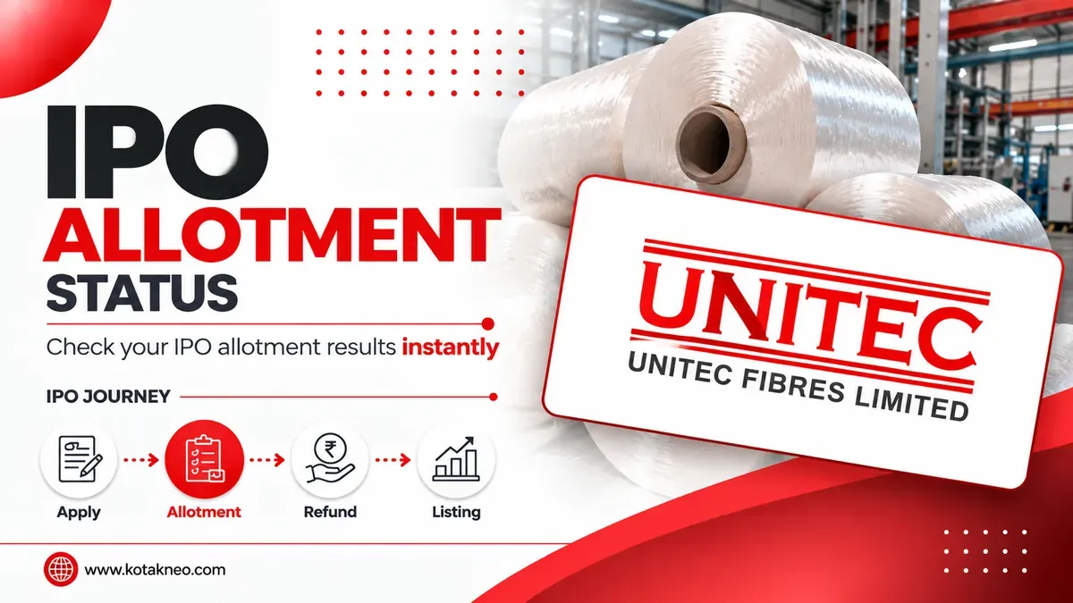 Unitech Fibres IPO Allotment Status Check Online