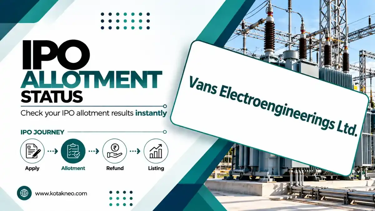 Vans Electroengineerings IPO Allotment Status: Check Online on Bigshare Services & BSE SME