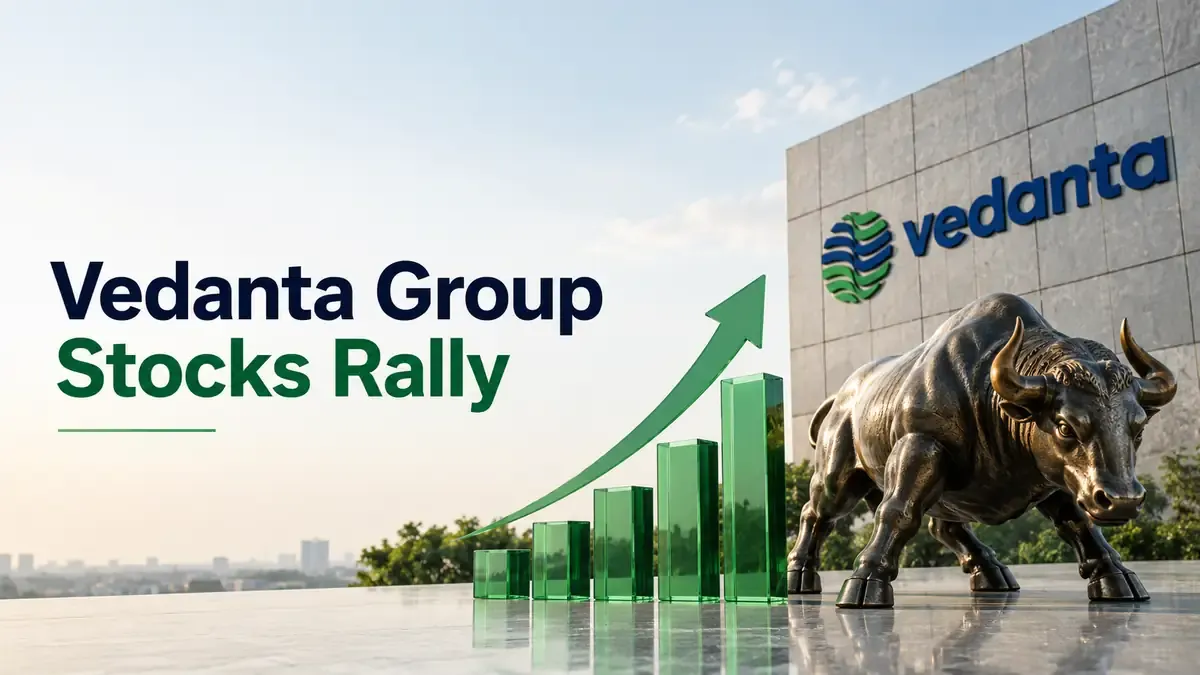 vedanta group stocks rally on rising metal prices and easing middle east tensions Vedanta Group Stocks Rally: Metal Prices, Easing Middle East Tensions Lift Sentiment