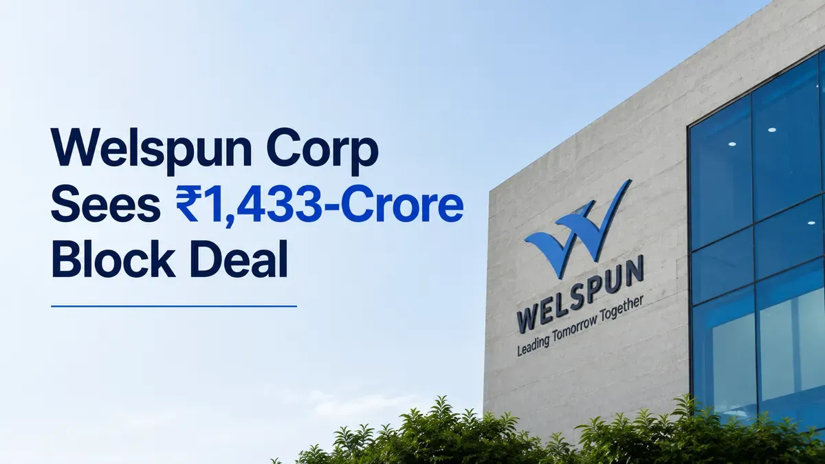 Welspun Corp Sees ₹1,433-Crore Block Deal As Promoter, CEO Trim Stake