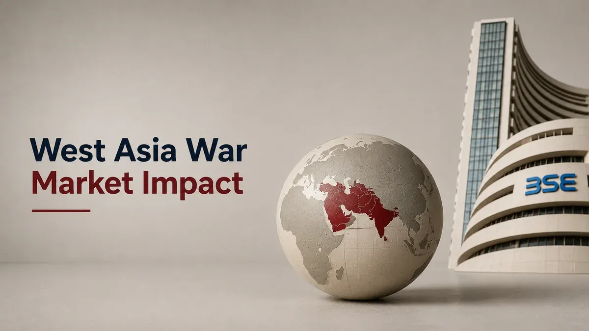 west asia war impact indian stock market sector winners losers West Asia War Impact On Indian Stock Market