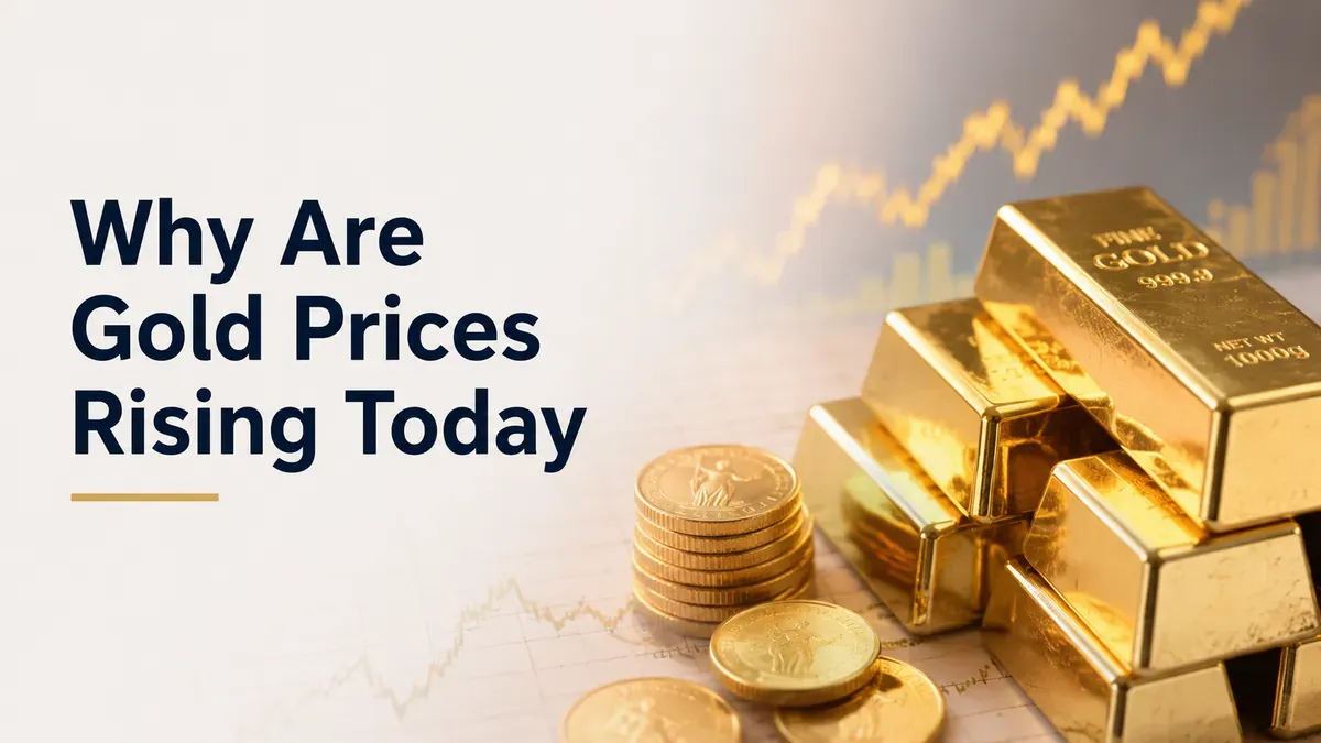 why gold price is rising Why Are Gold Prices Rising Today? Here's The Full Picture