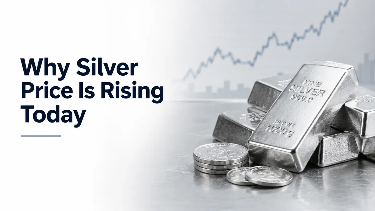 why silver price is rising Why Silver Price Is Rising Today: Reasons Behind the Silver Rate Increase | Commodity Markets Today