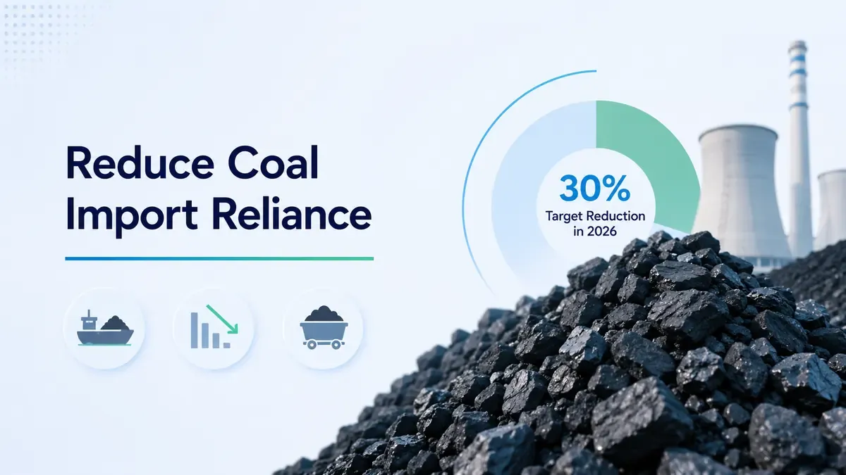 Will India’s 30% Coal Import Cut Reshape Energy Markets?