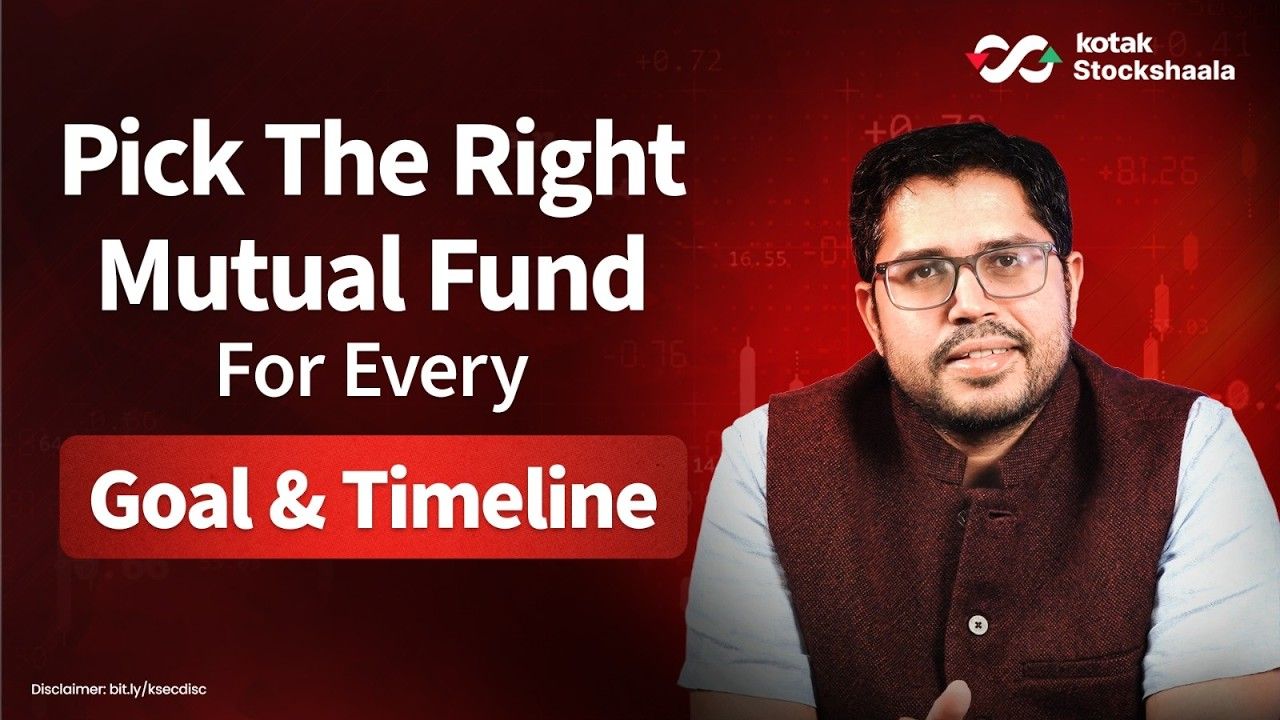 Choose the Right Mutual Fund for Every Financial Goal You Have