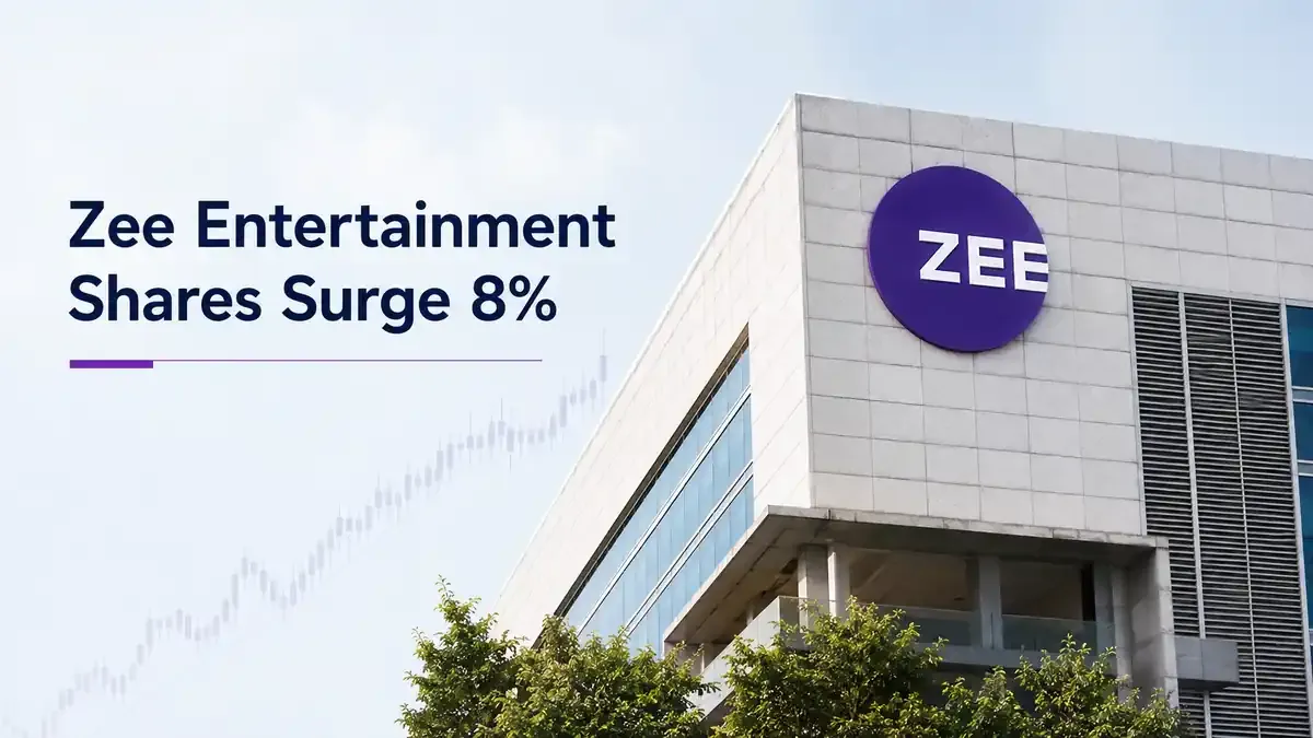 Zee Entertainment Shares Surge 8% After SAT Grants Interim Relief In SEBI Case zee entertainment shares rally sat interim relief