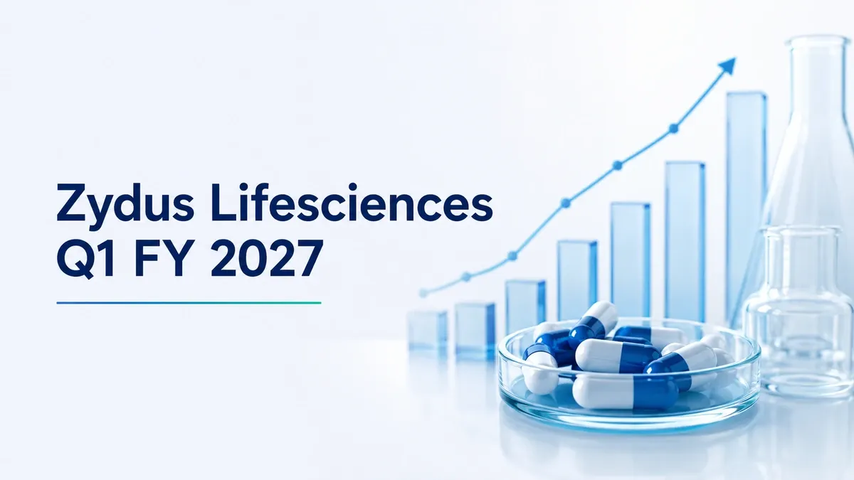 zydus lifesciences q1 fy 2026 27 results net profit plunges Zydus Lifesciences Q1 FY 2026-27 Results: Net Profit Plunges 36% To Rs 940 Crore, Margins Contract