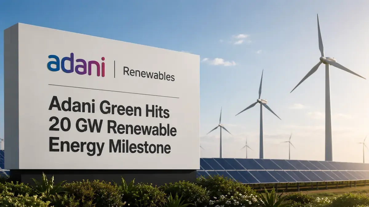 adani-green-crosses-20-gw-renewable-capacity Adani Green Becomes First Indian Firm To Cross 20 GW