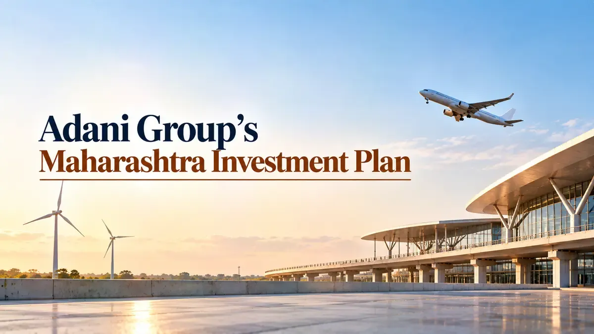 Adani Group’s Maharashtra Investment Plan Crosses ₹6 Lakh Crore