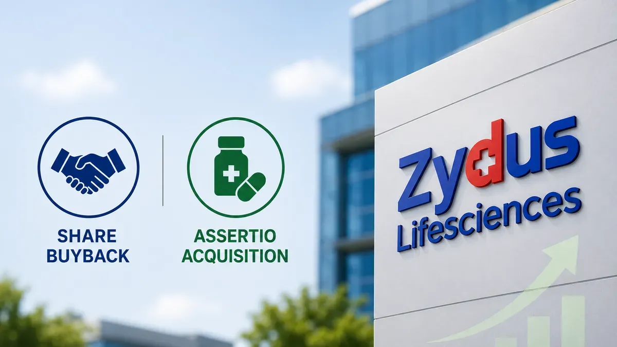 After Announcing Assertio Acquisition, Zydus Lifesciences To Consider Share Buyback Proposal