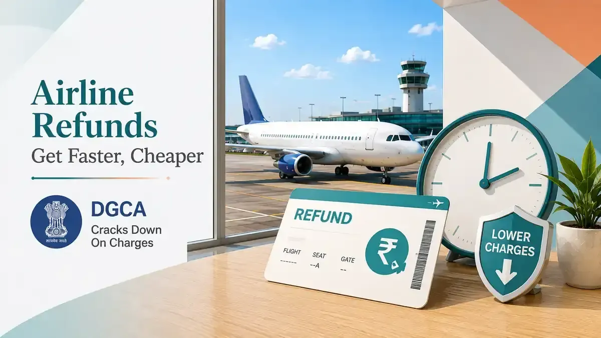 Airline Refunds Get Faster, Cheaper As DGCA Cracks Down On Charges
