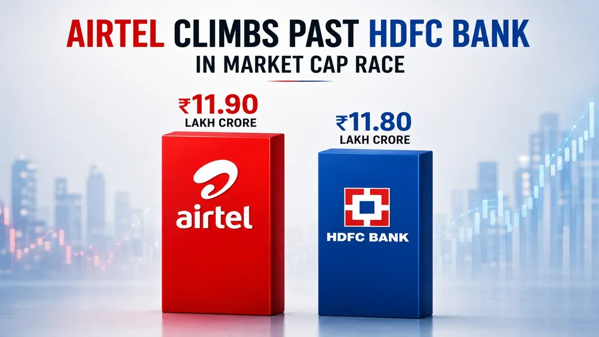 bharti-airtel-overtakes-hdfc-bank-second-most-valued-company-market-cap-india bharti-airtel-overtakes-hdfc-bank-second-most-valued-company-market
