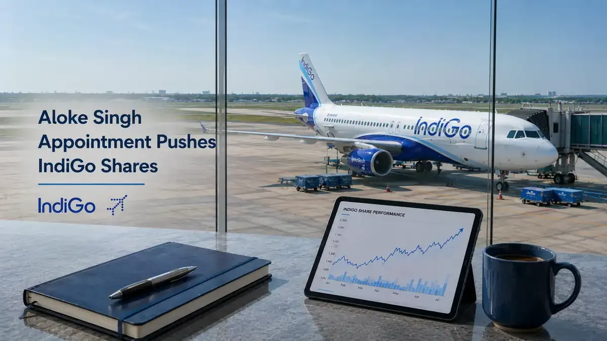 Aloke Singh Appointment Pushes IndiGo Shares By 4% In Early Trade