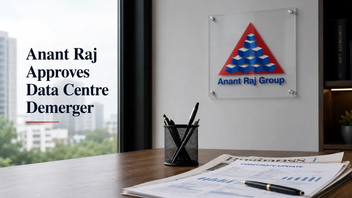 Anant Raj To Demerge Data Centre Business Into Separately Listed Ashok Cloud