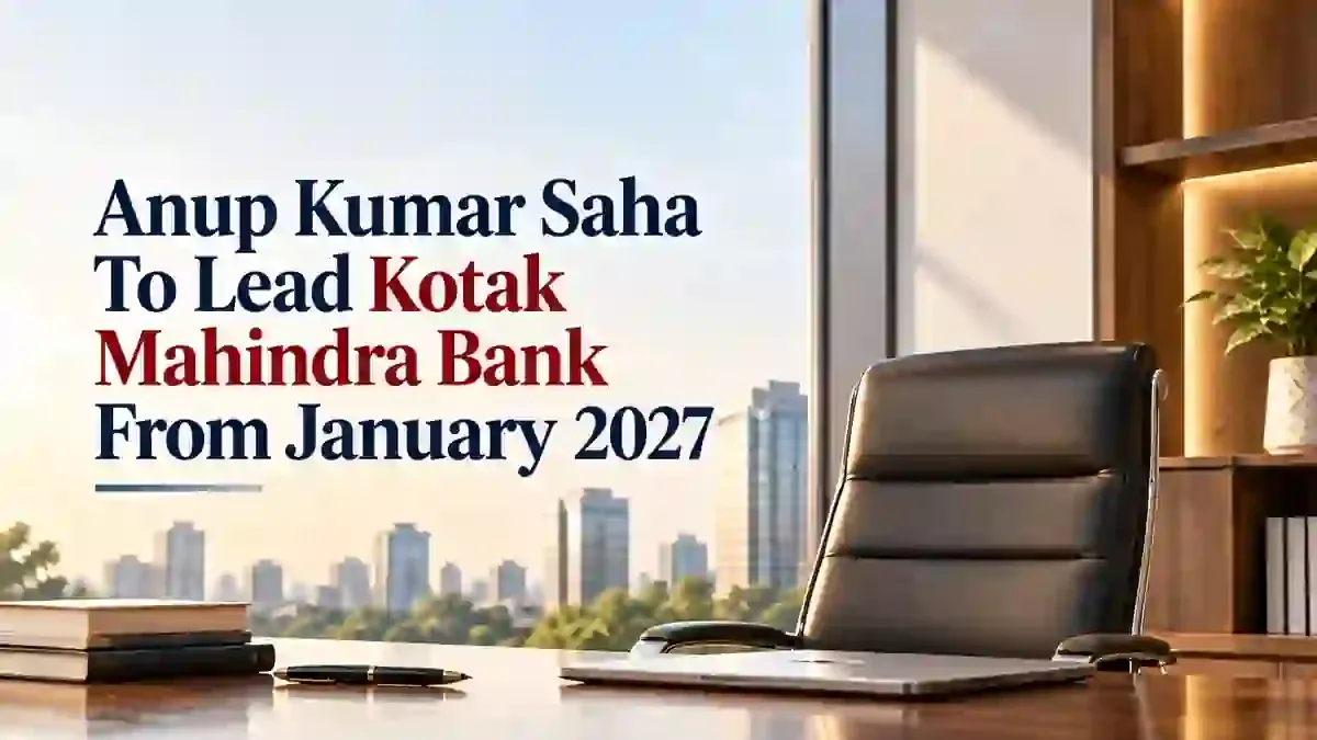 Anup Kumar Saha To Lead Kotak Mahindra Bank From January 2027: From Bajaj Finance MD To New CEO
