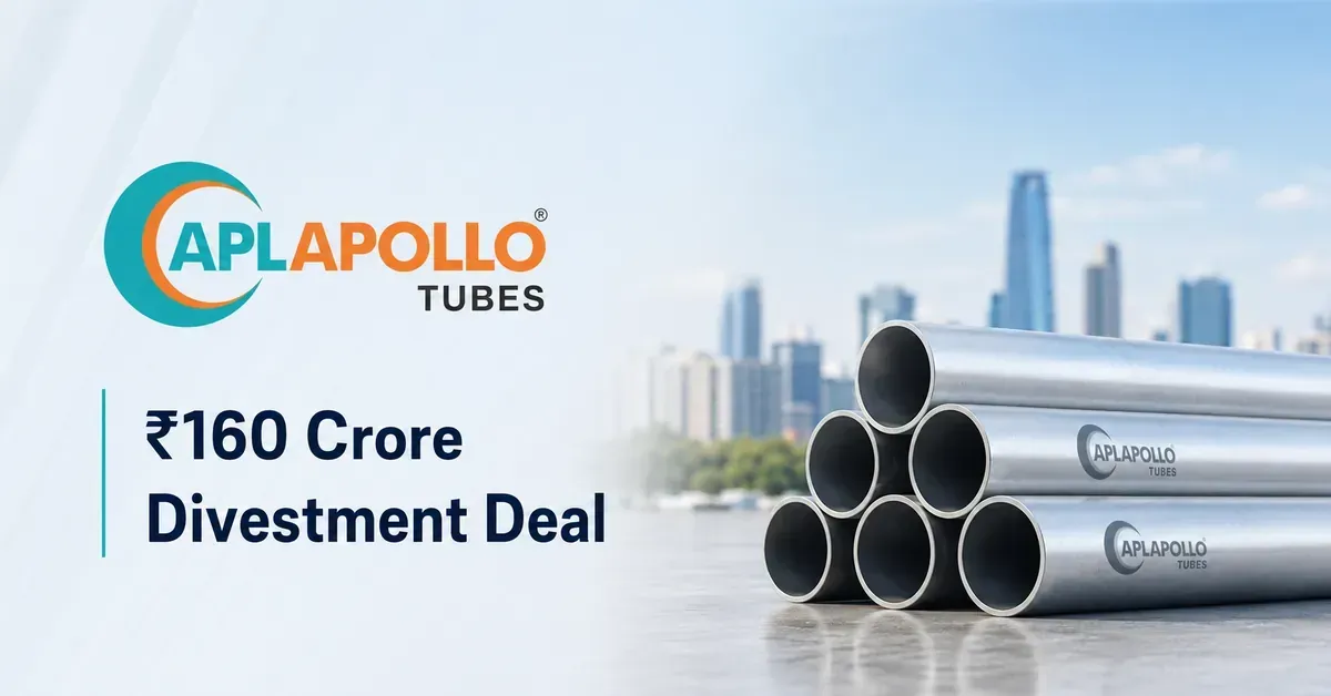 APL Apollo Tubes To Exit Real Estate Subsidiary With ₹160 Crore Divestment
