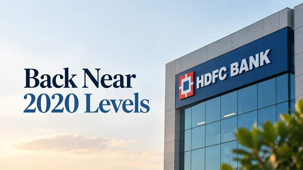 hdfc bank share price back near 2020 levels six years returns analysis HDFC Bank Share Price Is Back Near 2020 Levels. What Happened to Six Years of Returns?