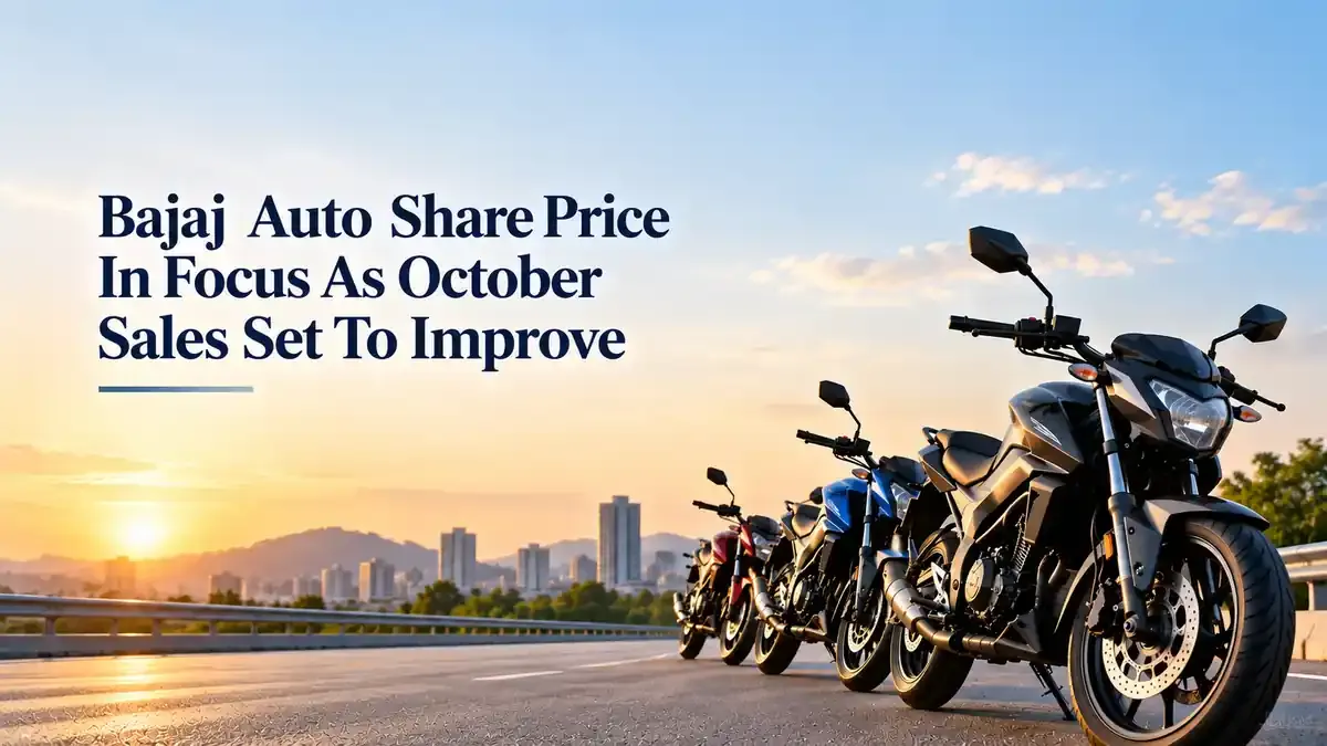 bajaj auto share price october sales outlook supply issues ease Bajaj Auto Share Price In Focus As Rakesh Sharma, Joint MD, Expects October Sales To Improve As Supply Issues Ease