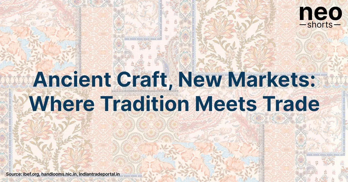 Ancient Craft, New Markets: Where Tradition Meets Trade