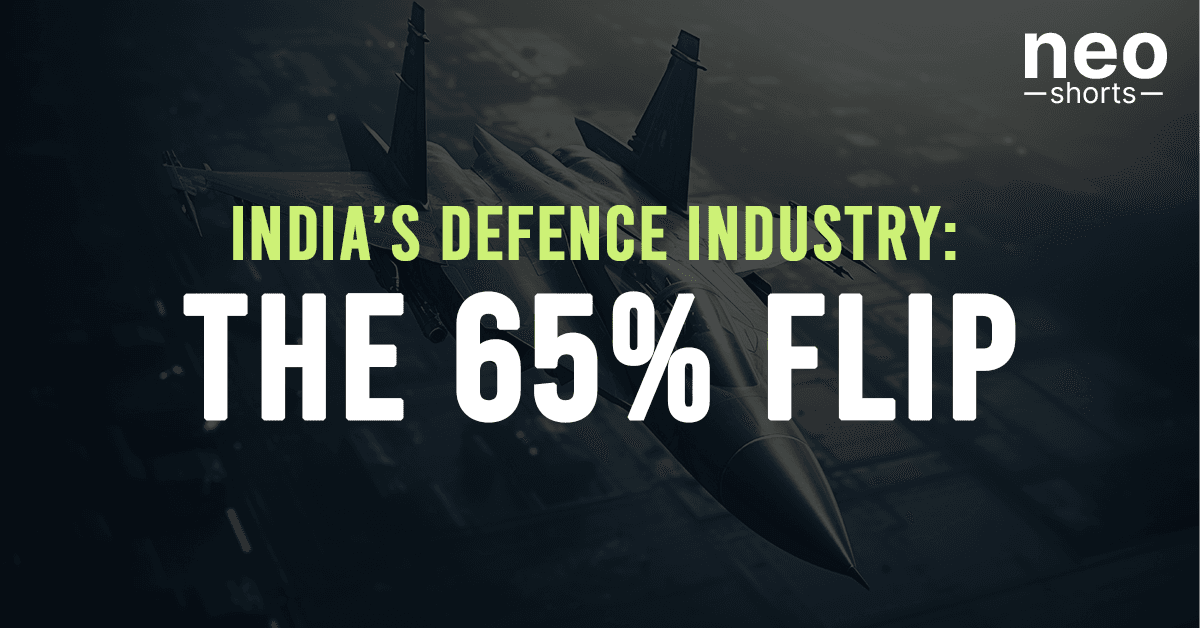 India’s Defence Industry: The 65% Flip