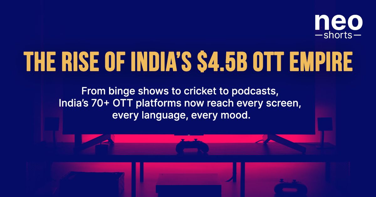 The Rise of India’s $4.5B OTT Empire The Rise of India’s $4.5B OTT Empire