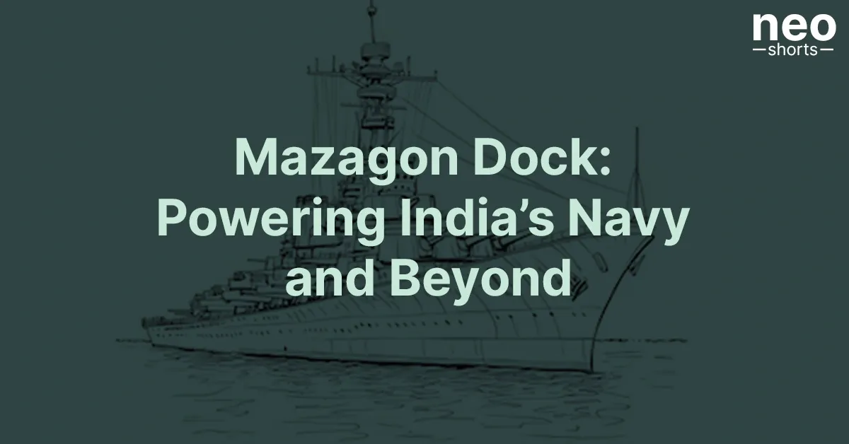 Mazagon Dock: Powering India’s Navy and Beyond Mazagon Dock: Powering India’s Navy and Beyond