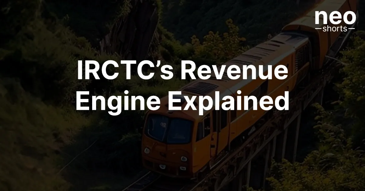 IRCTC’s Revenue Engine Explained IRCTC’s Revenue Engine Explained
