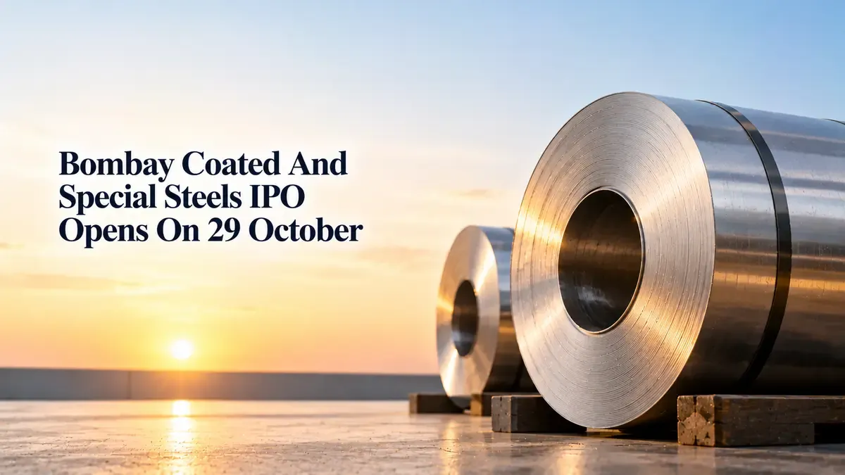 Bombay Coated And Special Steels IPO Opens On 29 October To Raise ₹183 Crore, With ₹125 Crore Earmarked For Debt Repayment