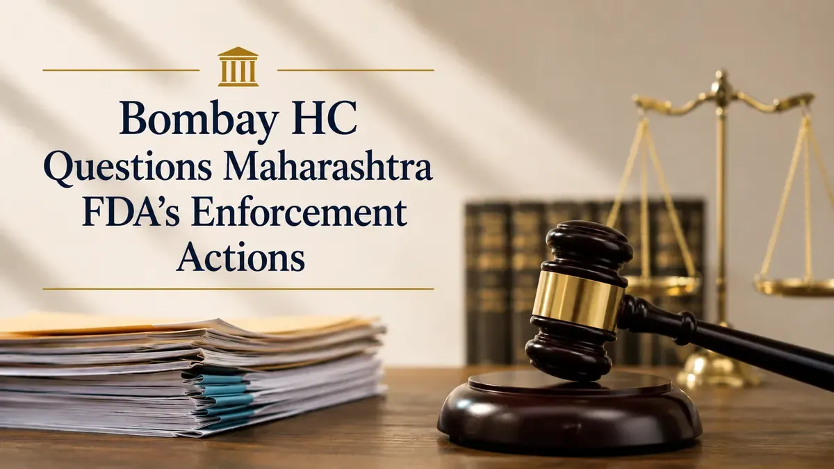 bombay hc questions maharashtra fda enforcement actions cipla restaurants Bombay HC Questions Maharashtra FDA's Enforcement Approach