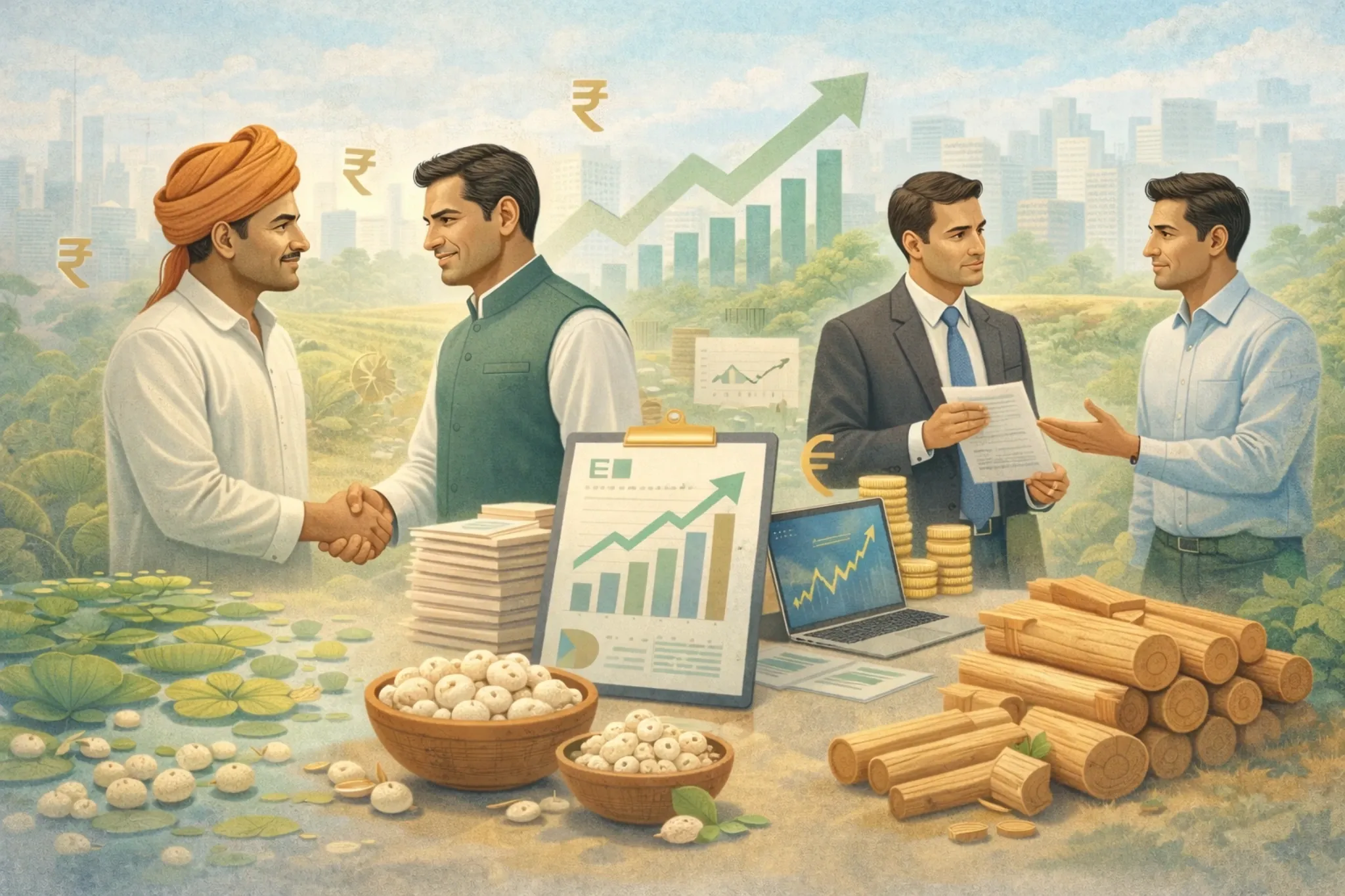 How Budget 2026 is Changing the Future of Indian Agriculture: From Makhana to Sandalwood