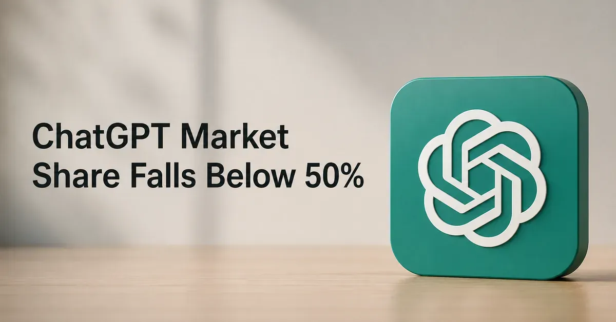chatgpt-market-share-below-50-gemini