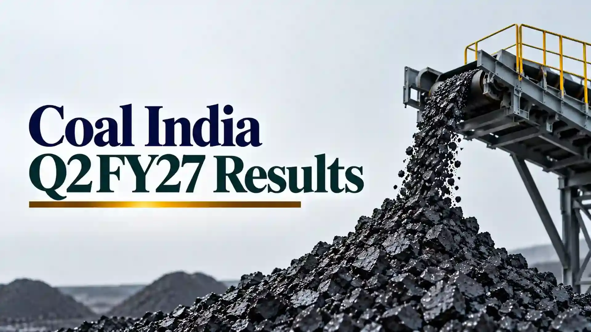 Coal India Q2 FY27 Results: Revenue Rises 21% To ₹44,179 Crore And Consolidated Profit Jumps 57% To ₹6,547 Crore