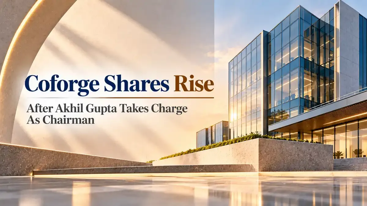 coforge share price akhil gupta appointed chairman Coforge Shares Rise After Akhil Gupta