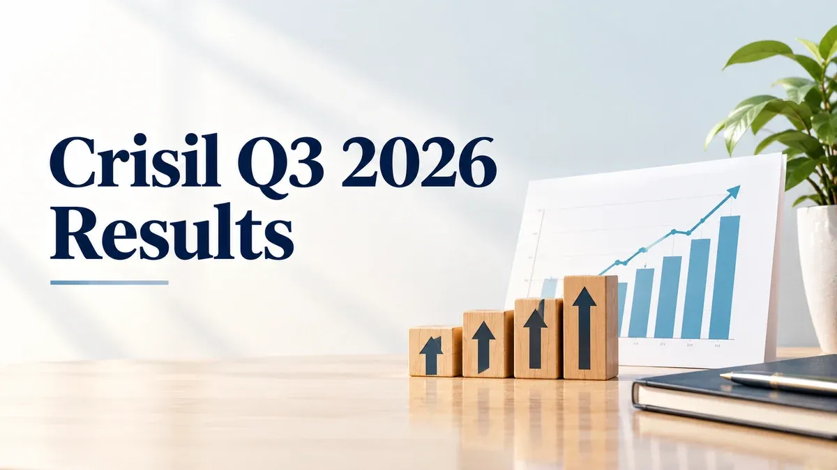 Crisil Q3 2026 Results: Consolidated Operating Income Rises 20% To ₹1,095 Crore And Net Profit Grows 6% In September Quarter