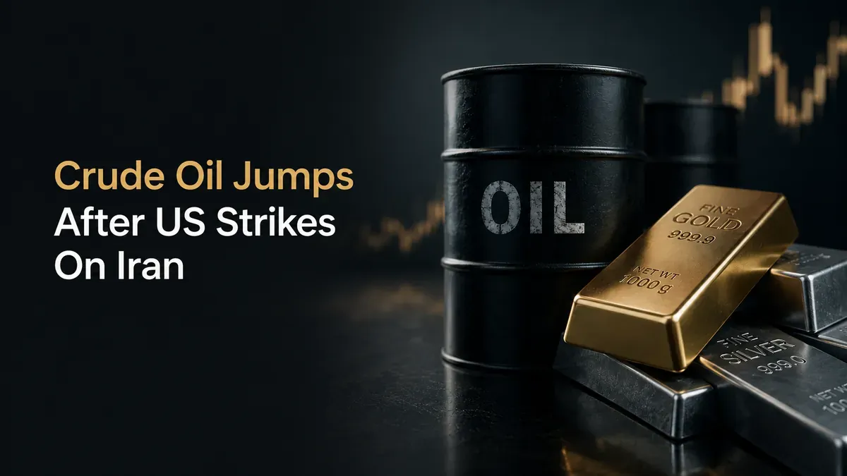 crude oil jumps after us strikes on iran Kotak Neo Commodity Watch | Crude Oil Jumps After US Strikes on Iran
