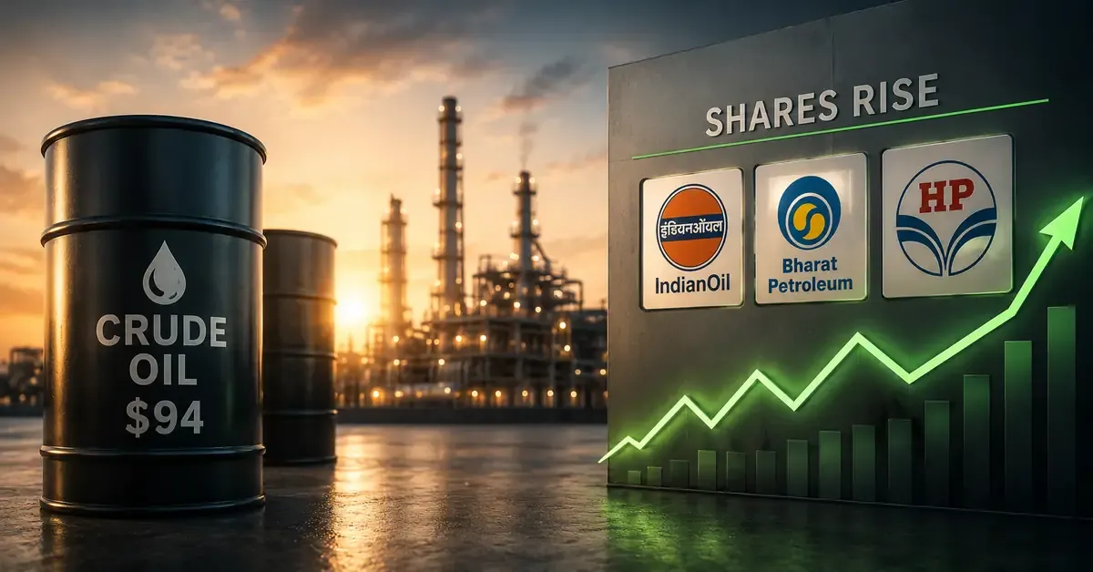 ioc-bpcl-hpcl-shares-rise-crude-oil-94-israel-iran-halt-attacks-ceasefire ioc-bpcl-hpcl-shares-rise-crude-oil-94-israel-iran-halt